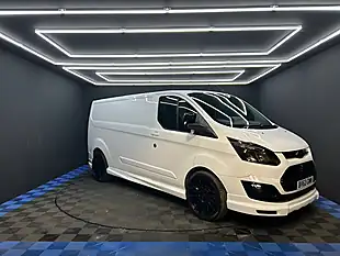 Used 2013 Ford Transit Custom Panel Van White - Interior and Exterior details 2