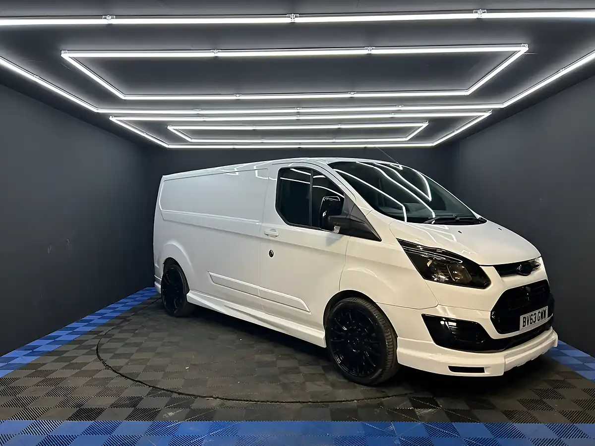 Used 2013 Ford Transit Custom Panel Van White - Interior and Exterior details 2