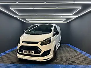 Used 2013 Ford Transit Custom Panel Van White - Interior and Exterior details 6