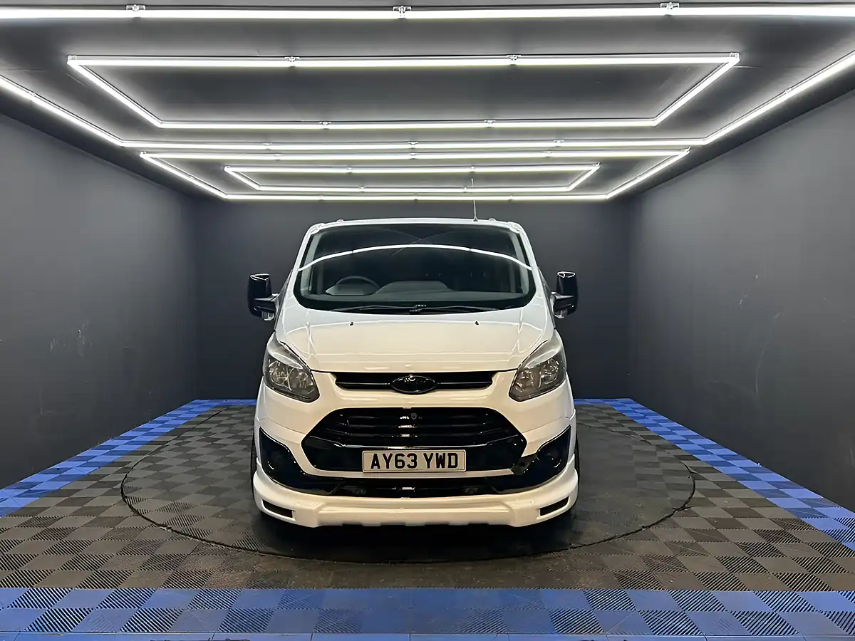 Used 2013 Ford Transit Custom Panel Van White - Interior and Exterior details 12