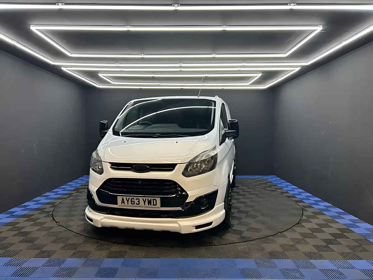 Used 2013 Ford Transit Custom Panel Van White - Interior and Exterior details 14
