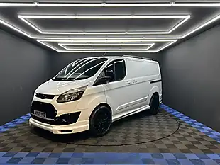 Used 2013 Ford Transit Custom Panel Van White - Interior and Exterior details 17