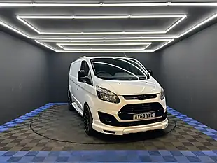 Used 2013 Ford Transit Custom Panel Van White - Interior and Exterior details 2