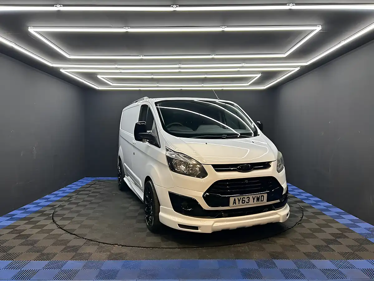 Used 2013 Ford Transit Custom Panel Van White - Interior and Exterior details 2