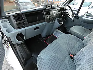 Used 2013 Ford Transit Double Cab Caged Tipper White - Interior and Exterior details 15