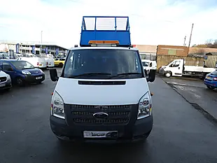 Used 2013 Ford Transit Double Cab Caged Tipper White - Interior and Exterior details 19