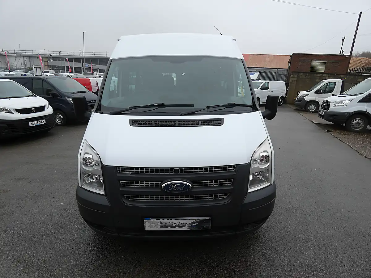 Used 2013 Ford Transit T350 14 Seater Minibus White - Interior and Exterior details 12
