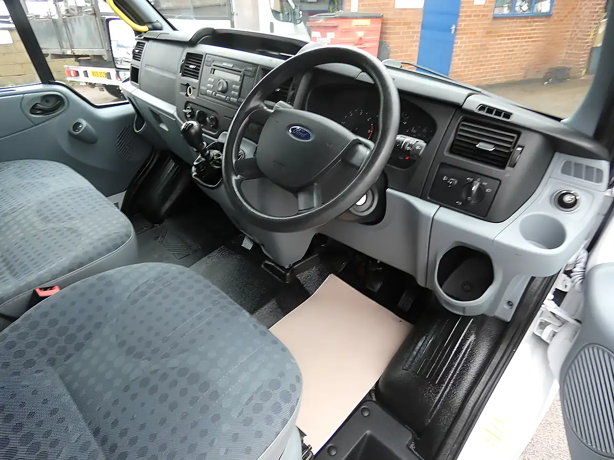 Used 2013 Ford Transit T350 14 Seater Minibus White - Interior and Exterior details 15