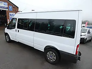 Used 2013 Ford Transit T350 14 Seater Minibus White - Interior and Exterior details 5