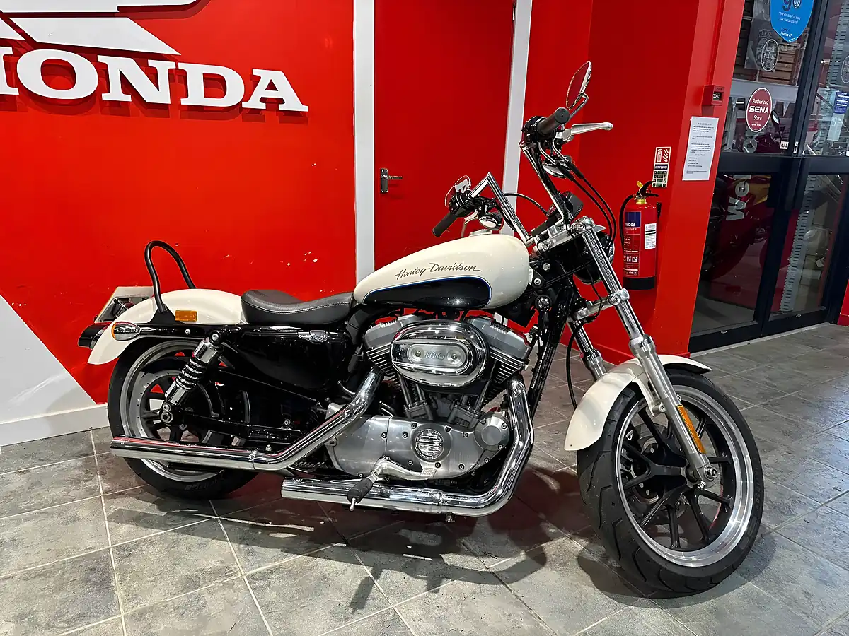 Used 2013 Harley-Davidson Sportster Superlow White - Interior and Exterior details 2