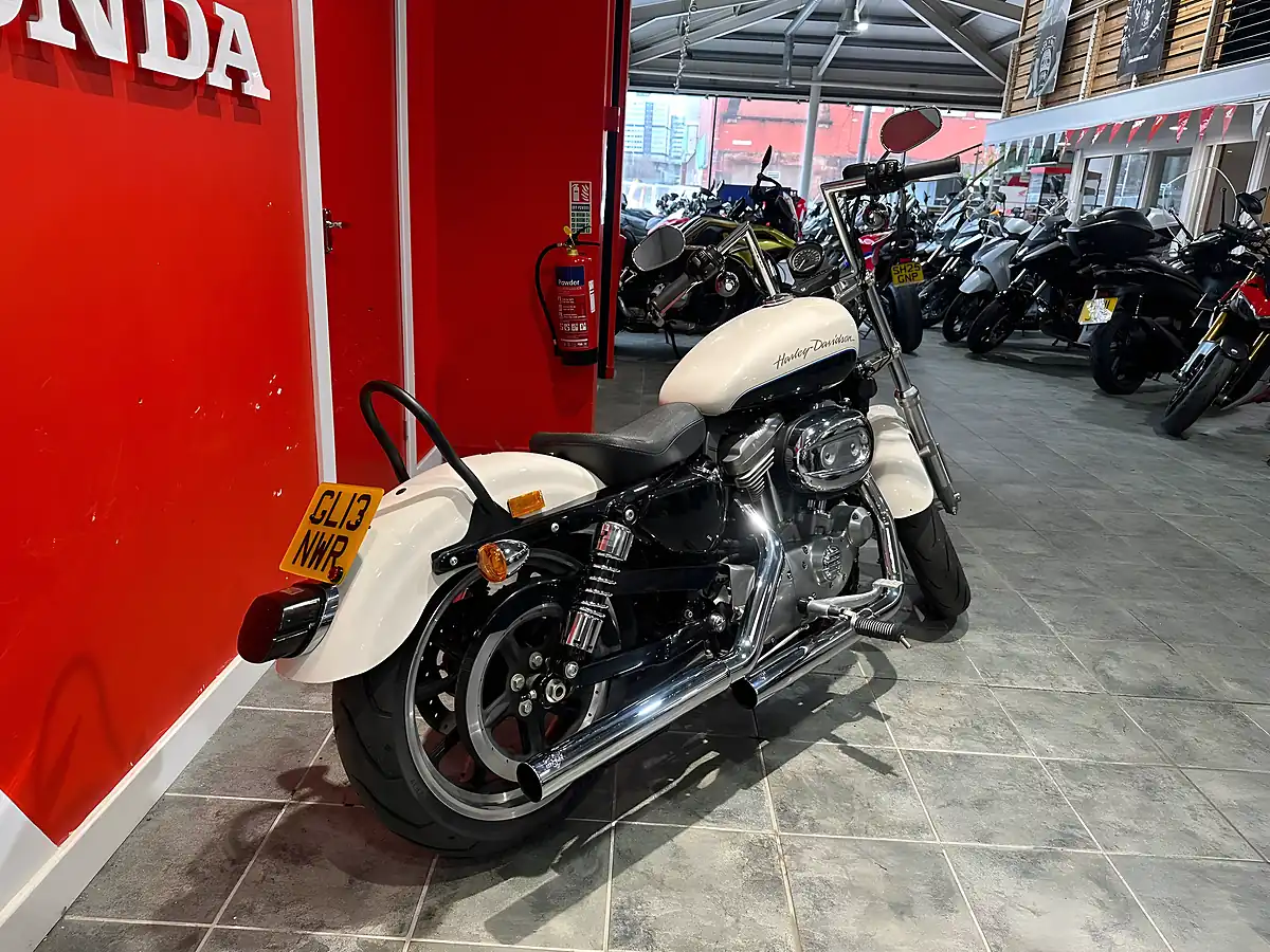 Used 2013 Harley-Davidson Sportster Superlow White - Interior and Exterior details 3