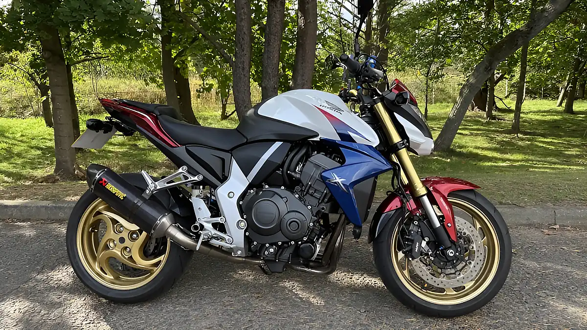 Used 2013 Honda CB1000R Ra-D White/Red/Blue - Front View