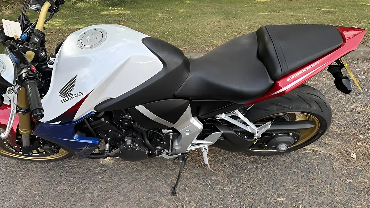 Used 2013 Honda CB1000R Ra-D White/Red/Blue - Interior and Exterior details 15