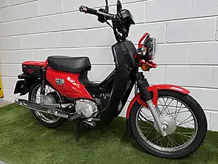 Used 2013 Honda CC110 Red - Interior and Exterior details 3