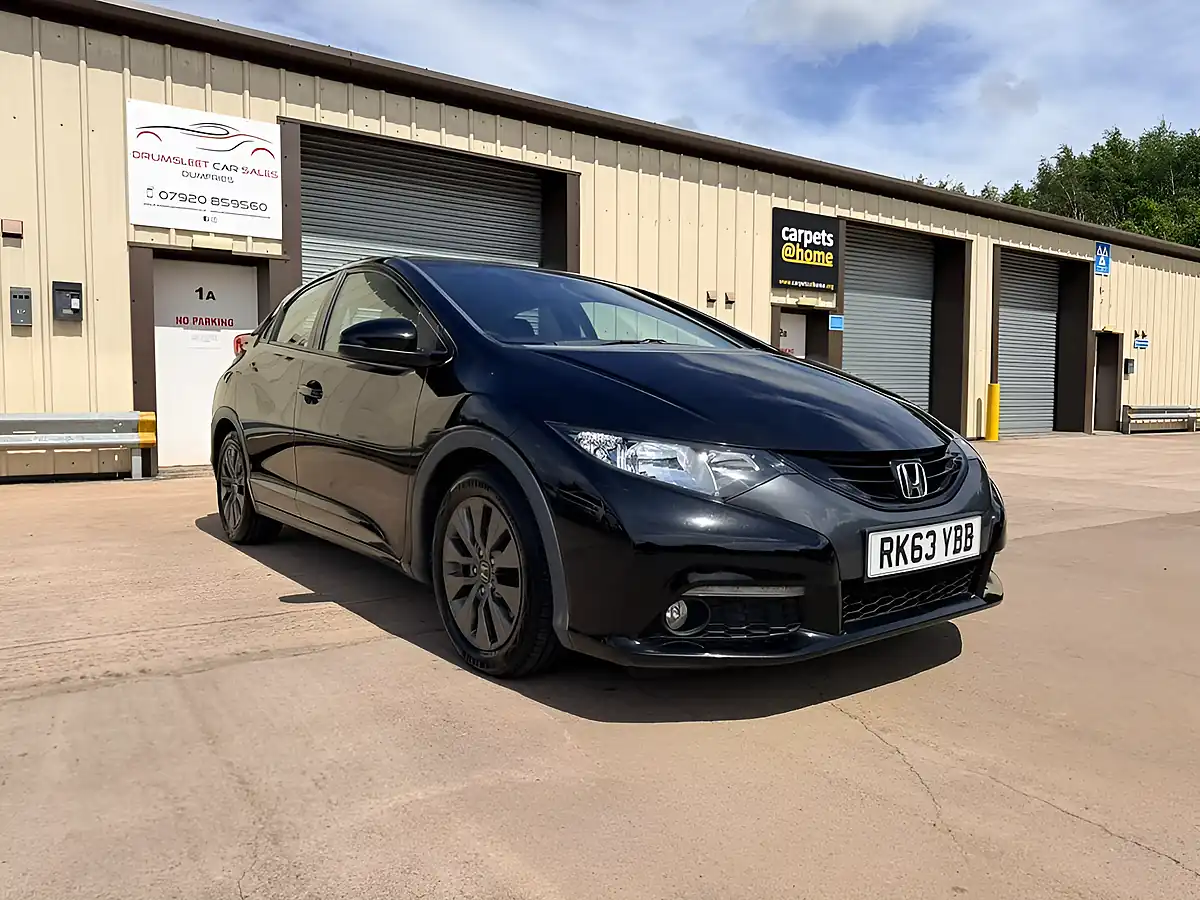Used 2013 Honda Civic Es Black - Front View