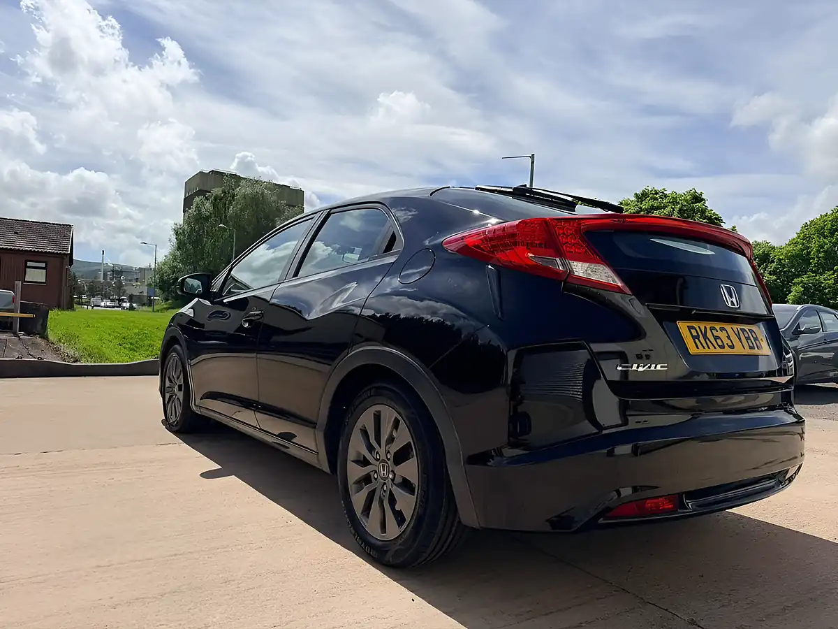 Used 2013 Honda Civic Es Black - Interior and Exterior details 6