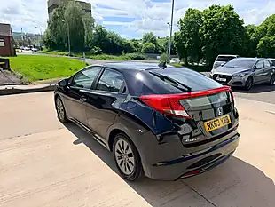 Used 2013 Honda Civic Es Black - Interior and Exterior details 7