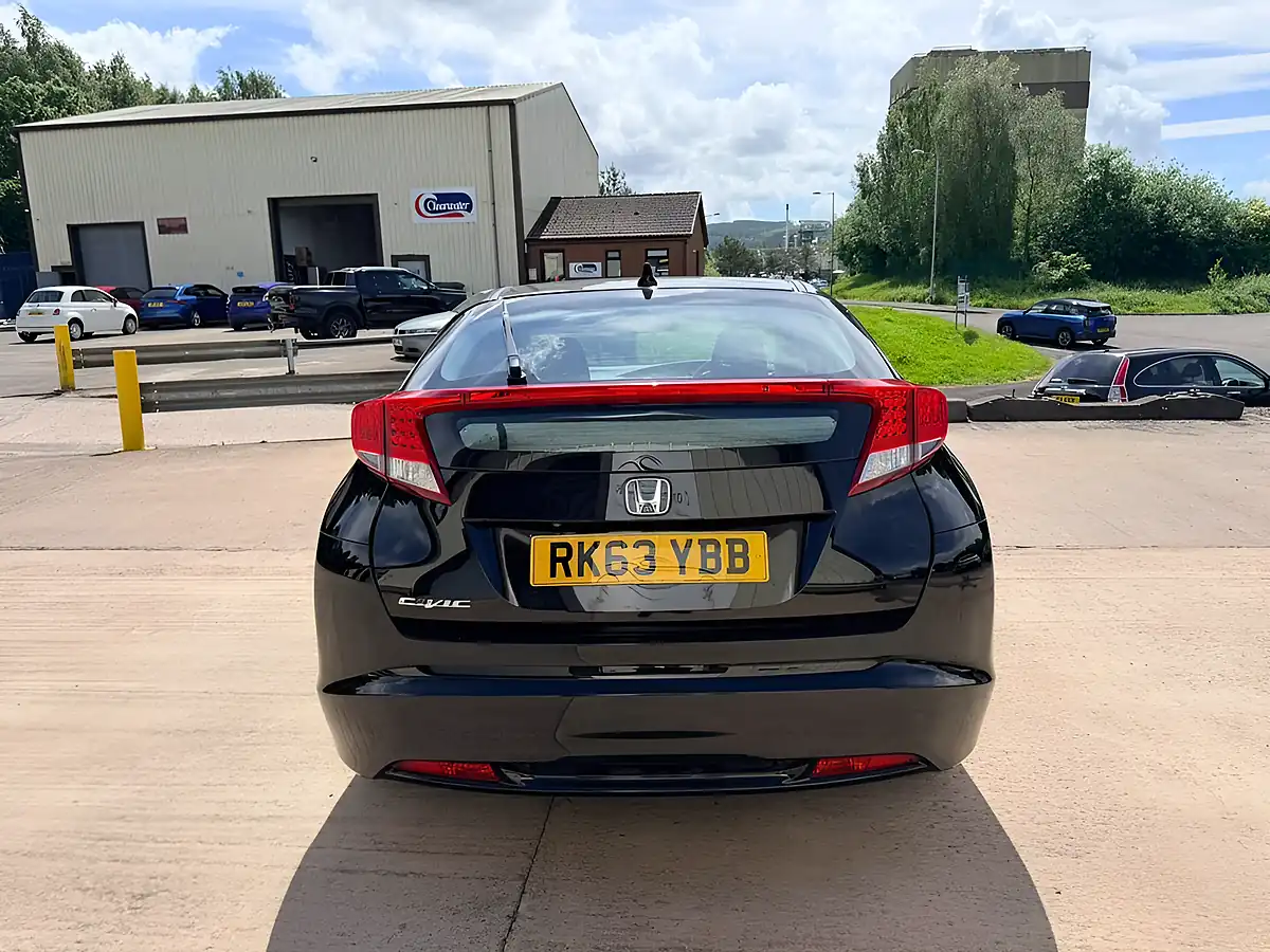 Used 2013 Honda Civic Es Black - Interior and Exterior details 8