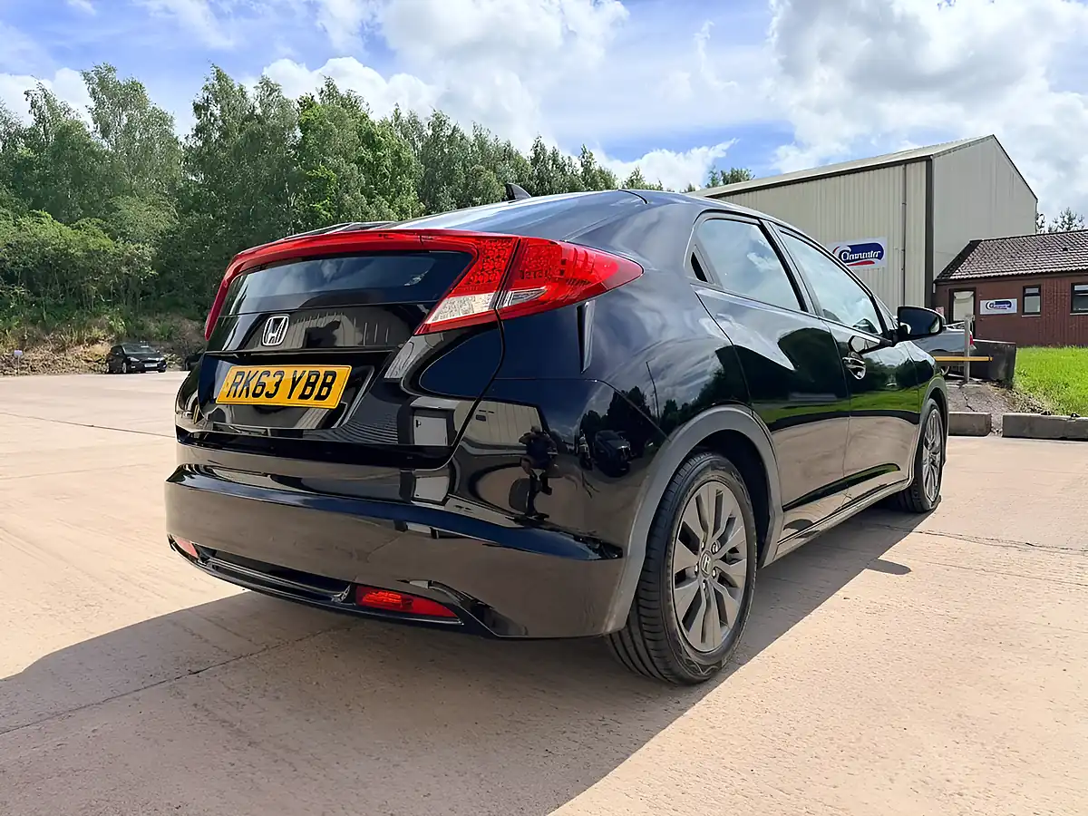 Used 2013 Honda Civic Es Black - Interior and Exterior details 9