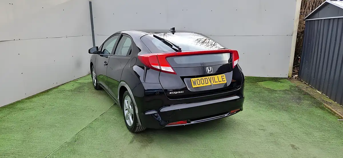 Used 2013 Honda Civic Es Black - Interior and Exterior details 11