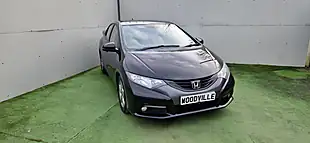 Used 2013 Honda Civic Es Black - Interior and Exterior details 4