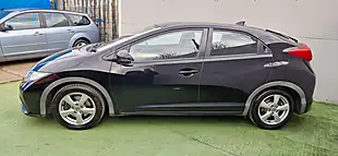 Used 2013 Honda Civic Es Black - Interior and Exterior details 8