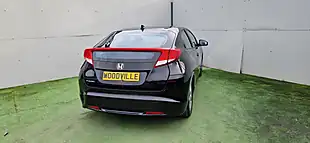Used 2013 Honda Civic Es Black - Interior and Exterior details 9