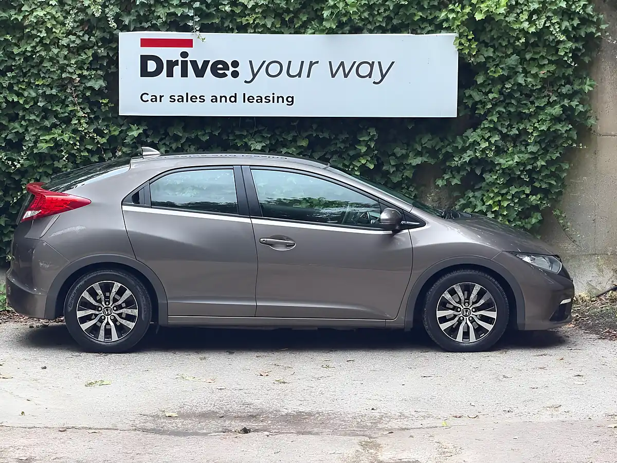 Used 2013 Honda Civic Es Brown - Interior and Exterior details 4