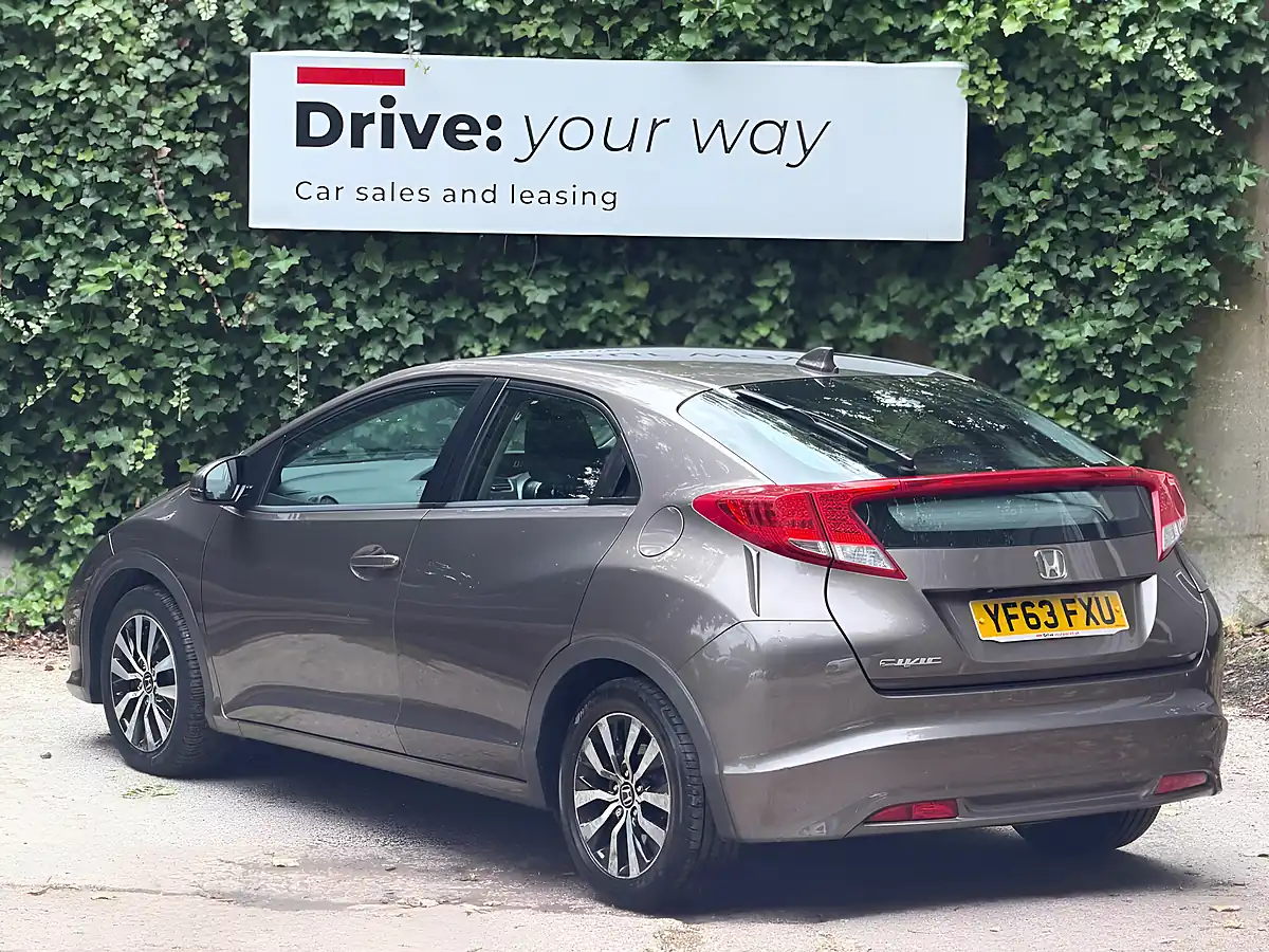 Used 2013 Honda Civic Es Brown - Interior and Exterior details 5