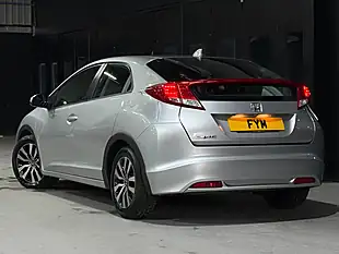 Used 2013 Honda Civic Es-T Silver - Interior and Exterior details 5