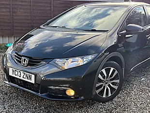 Used 2013 Honda Civic Ex Black - Interior and Exterior details 2