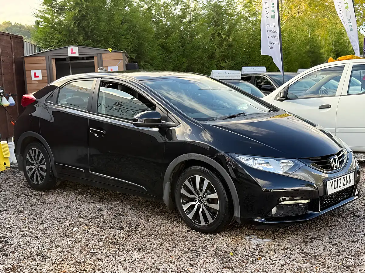 Used 2013 Honda Civic Ex Black - Interior and Exterior details 4
