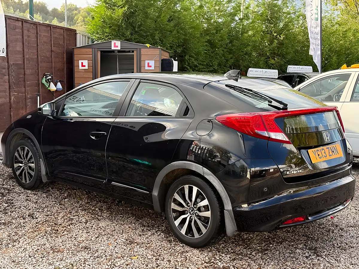 Used 2013 Honda Civic Ex Black - Interior and Exterior details 5