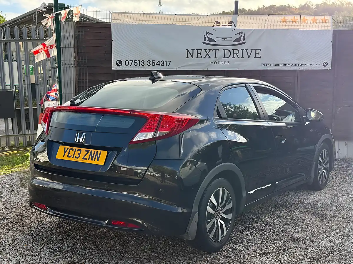 Used 2013 Honda Civic Ex Black - Interior and Exterior details 8