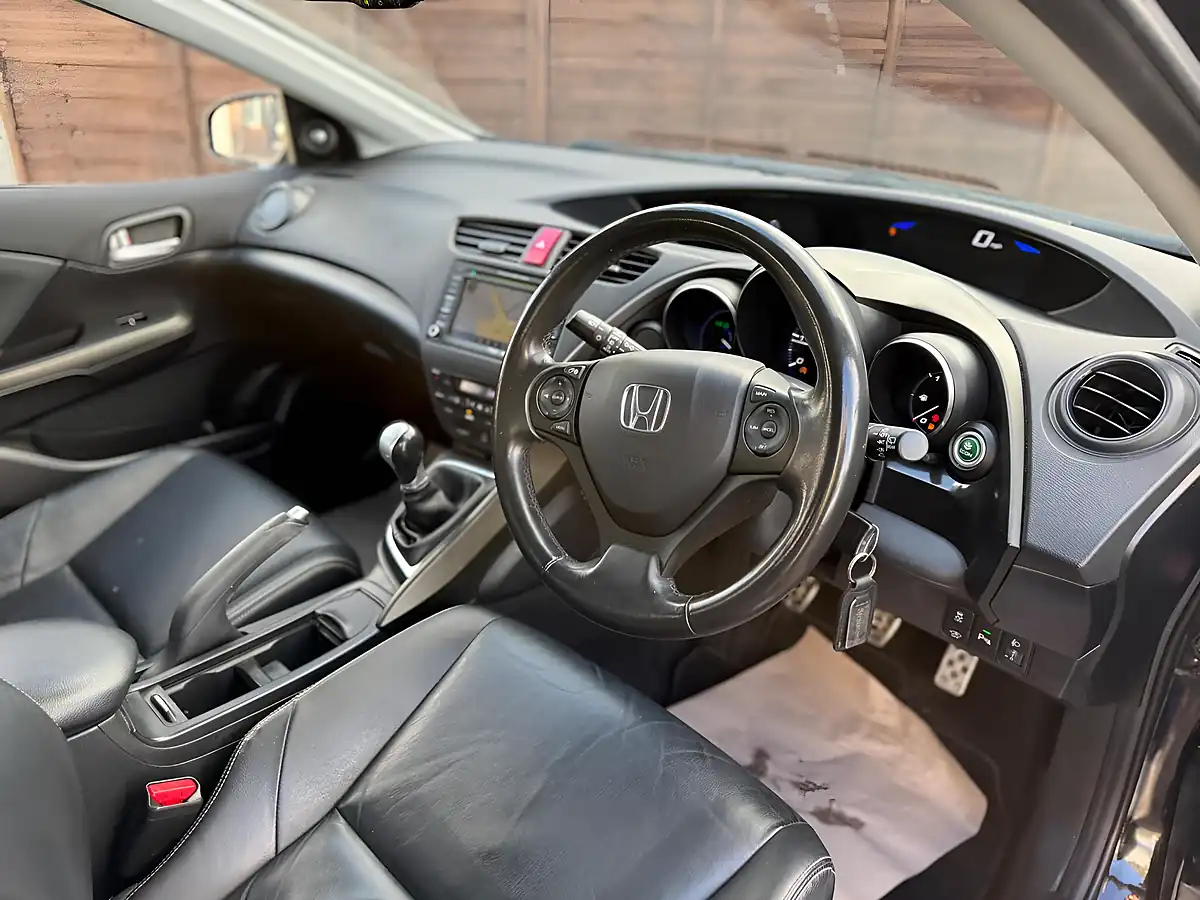 Used 2013 Honda Civic Ex Black - Interior and Exterior details 9