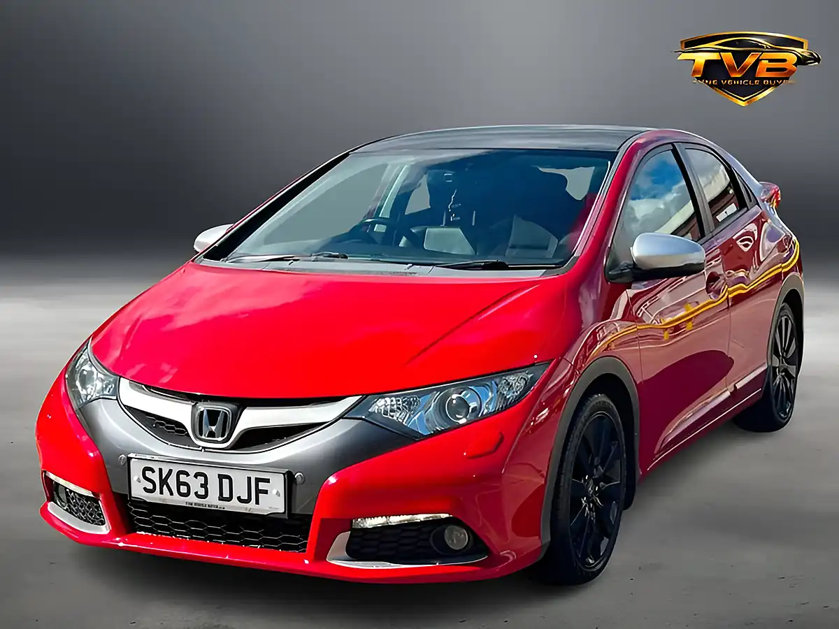 Used 2013 Honda Civic Ex GT Milano Red - Interior and Exterior details 7