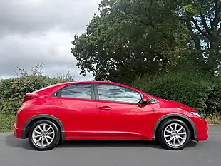 Used 2013 Honda Civic Ex Red - Interior and Exterior details 6