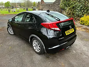 Used 2013 Honda Civic Se-T Black - Interior and Exterior details 17