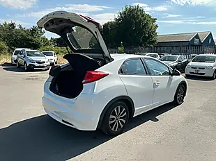 Used 2013 Honda Civic Se-T White - Interior and Exterior details 12
