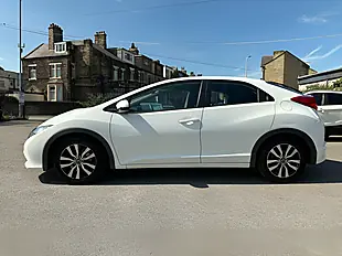 Used 2013 Honda Civic Se-T White - Interior and Exterior details 13
