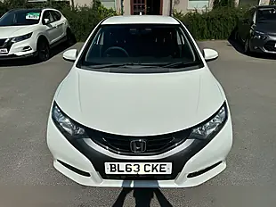 Used 2013 Honda Civic Se-T White - Interior and Exterior details 4