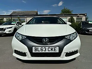 Used 2013 Honda Civic Se-T White - Interior and Exterior details 9