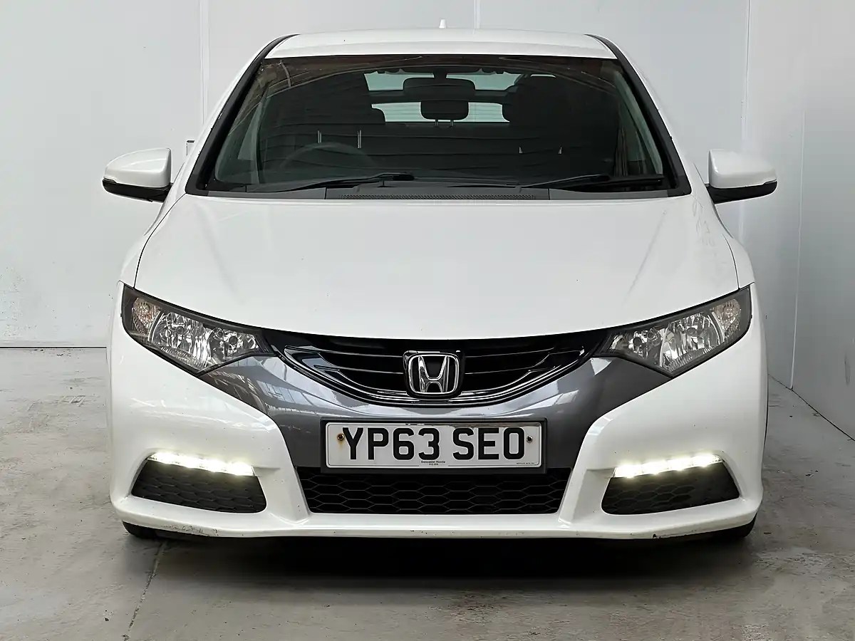 Used 2013 Honda Civic Se White - Interior and Exterior details 2