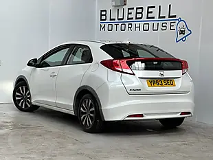 Used 2013 Honda Civic Se White - Interior and Exterior details 5