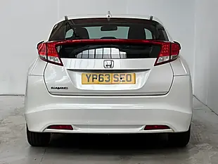 Used 2013 Honda Civic Se White - Interior and Exterior details 6