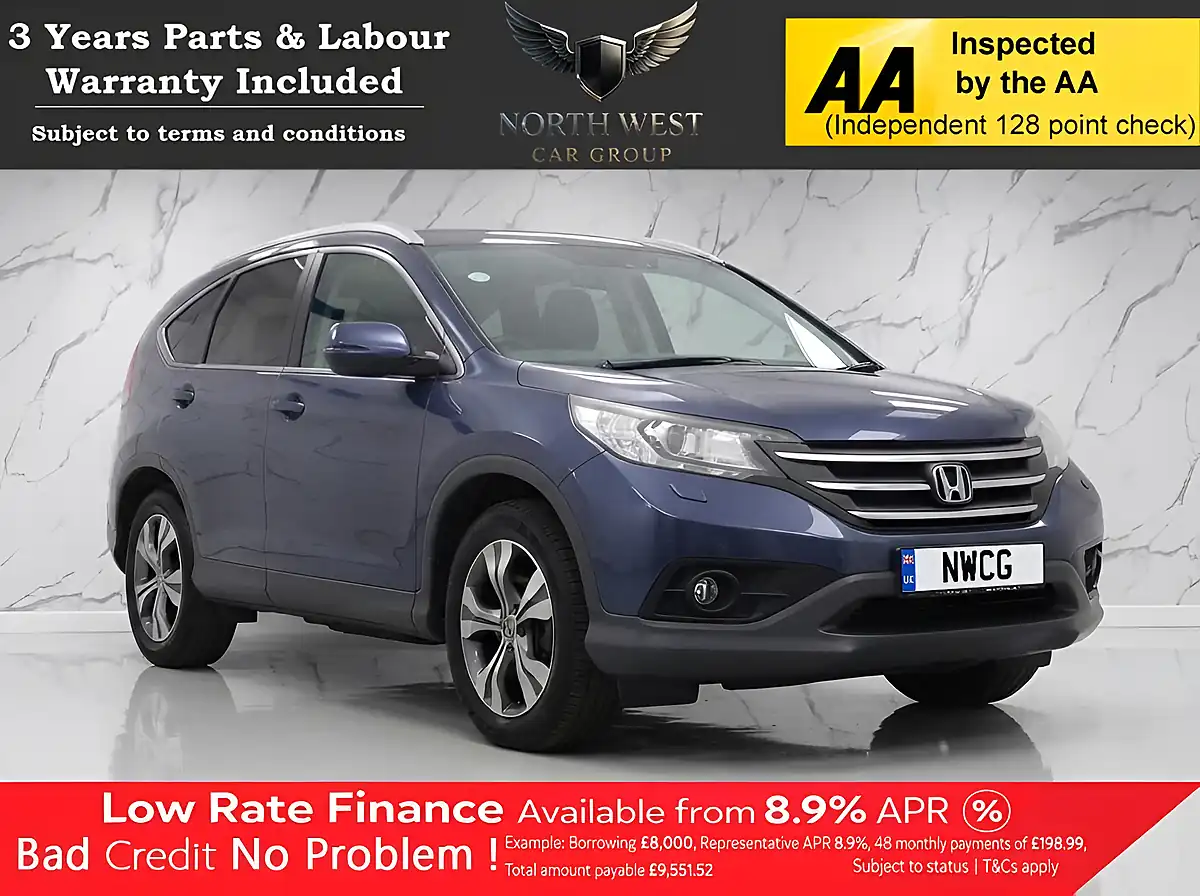 Used 2013 Honda Cr-V Ex Blue - Front View