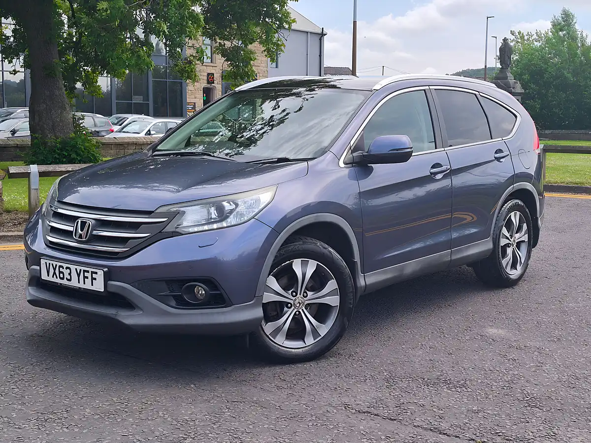 Used 2013 Honda Cr-V Ex Blue - Interior and Exterior details 2