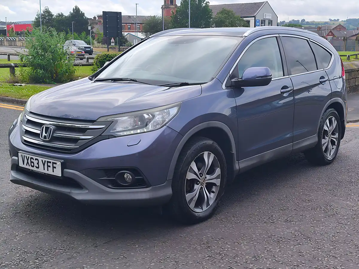 Used 2013 Honda Cr-V Ex Blue - Interior and Exterior details 20