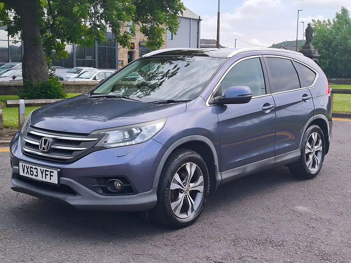 Used 2013 Honda Cr-V Ex Blue - Interior and Exterior details 3