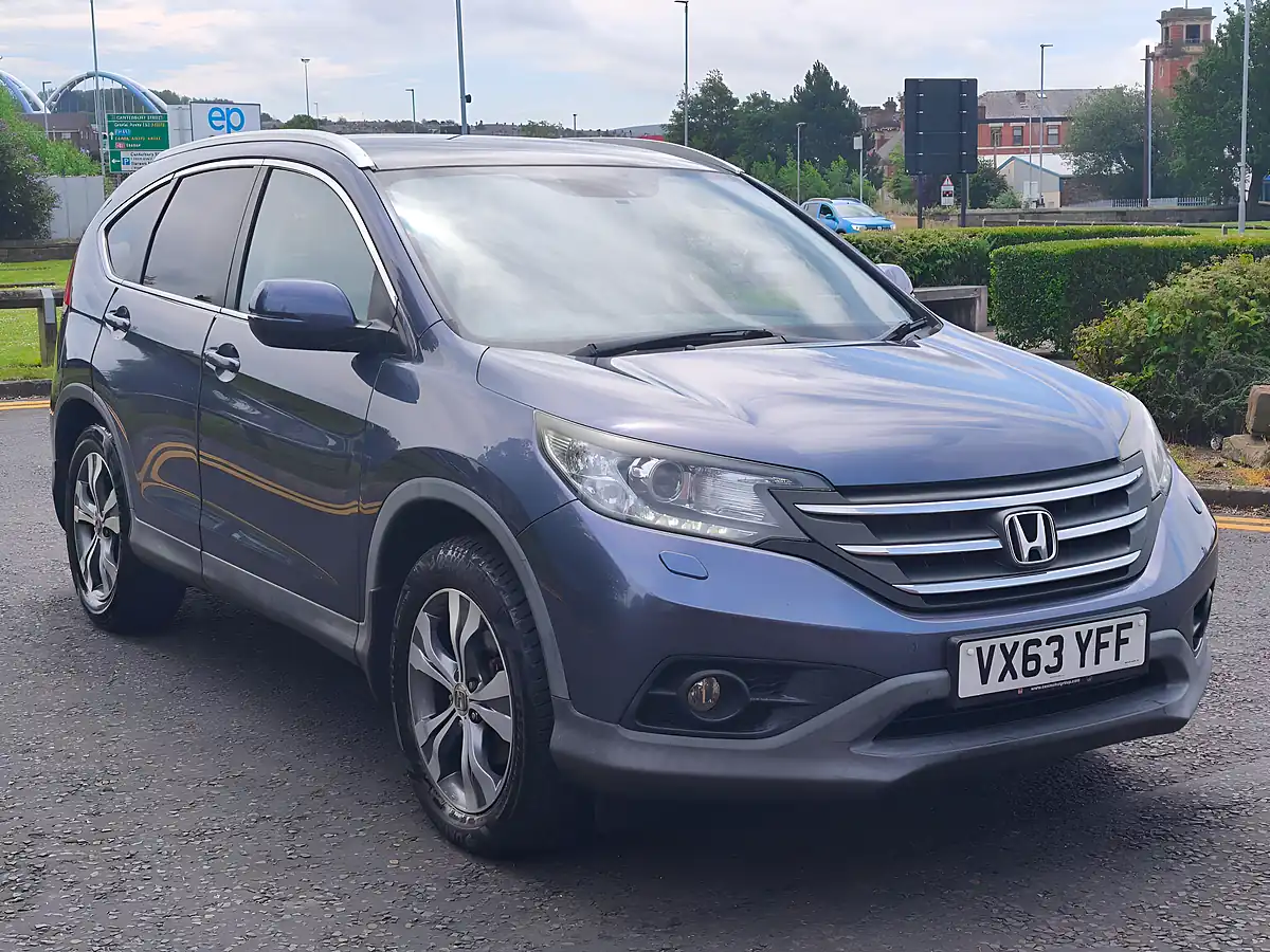 Used 2013 Honda Cr-V Ex Blue - Interior and Exterior details 7